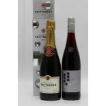 NV Taittinger Champagne (boxed), 1 bottle NV Woodstar Acai Berry, 1 bottle (2)