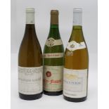 Bourgogne Aligoté 2000, Michel Bouzereau, 1 bottle Pouilly-Fuissé 1999, Jacques Charlet, 1 bottle