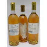 Fortnum & Mason Sauternes 1992, Chateau Briatte, 2 bottles Chateau de Veyres 1978, Sauternes, 1