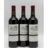 Chateau Savariaud, Bordeaux, 2014, 3 bottles