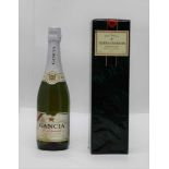 NV Moet & Chandon Imperial Champagne (boxed), 1 bottle NV Gancia Sparkling, 1 bottle (2)