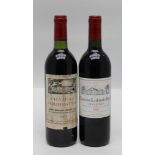 Chateau Fombrauge 1982, Grand Cru Saint-Emilion, 1 bottle Chateau Lalande-Borie 1986, Saint-