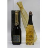 NV Deutz Classic Champagne (boxed), 1 bottle NV Gold Cuvee Sparkling with 22 Carat Gold Flakes, 1