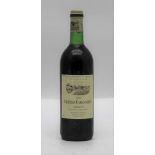 Chateau Cabannieux, Graves, 1982, 1 bottle