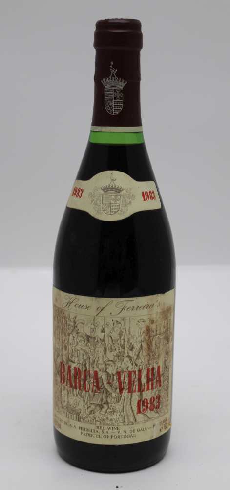 BARCA- VELHA PROTUGUESE RED WINE 1983 1 bottle