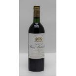 Chateau Haut Batailley, 5th Grand Cru, Pauillac, 1986, 1 bottle