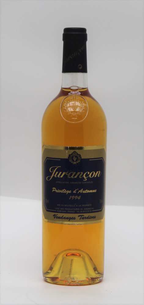 Jurancon Vendage Tardive Dessert Wine, 1994, 1 bottle