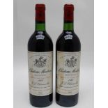 Chateau Montrose Charmolue Saint-Estephe 1982, 2 bottles