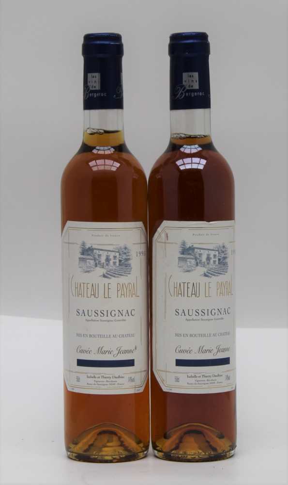 Chateau Le Payra, Saussignac Dessert Wine (50cl), 1995, 2 bottles