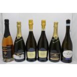 Lindauer Special Reserve NV, 1 bottle Hardy's Sparkling Rose, 1 bottle Cipriano Prosecco, 1 bottle