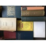 Nineteen various books on religion, including The Golden Bough volumes 1-3 second edition 1900, H.