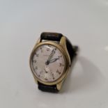 A Leonidas military wrist watch ATP 296084 109430. Important: Online viewing and bidding only. No in