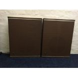 A pair of Rank Wharfedale Ltd model Dalesman 3285 speakers in teak cases. IMPORTANT: Online