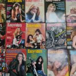 Approximately 80 Easy Rider 1970s 1980s and 1990s magazines. IMPORTANT: Online viewing and bidding