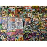 Approximately 80 mixed US and UK Marvel comics including John Carter, Star Wars, Howard the Duck,