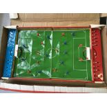 A Chad Valley toy metal soccer set, boxed. IMPORTANT: Online viewing and bidding only. No in