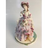 *Royal Worcester figure ‘Embroidery’ limited edition No. 2203 from ‘The Graceful Arts’ Collection,