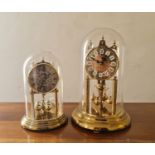 Two Anniversary clocks, one Quartz. IMPORTANT: Online viewing and bidding only. Collection by