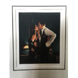 *JACK VETTRIANO. Framed, signed in pencil, titled ‘Pincer Movement’, limited edition 289/495
