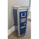 *An Air Atlantic aluminium cabin trolley. IMPORTANT: Online viewing and bidding only. Collection