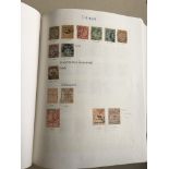 A four volume mint and used foreign stamp collection. IMPORTANT: Online viewing and bidding only.