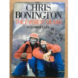 Chris Bonington, ‘The Everest Years, A Climbers Life’, 1986, signed by Chris Bonington. IMPORTANT: