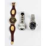 Three gents wrist watches, to include two Sekonda examples and a United States of America Ten