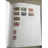 A three volume mint and used collection of British Commonwealth stamps - strong in Falklands and
