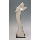 ROY SMITH (R.W.A. Wedgwood sculptor). Signed verso, dated 1934, plaster sculpture, Art Deco style