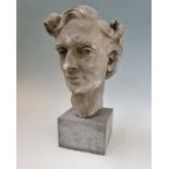 ROY SMITH (R.W.A. Wedgwood sculptor). Signed verso, dated 1946 and titled ‘Gretta’, plaster