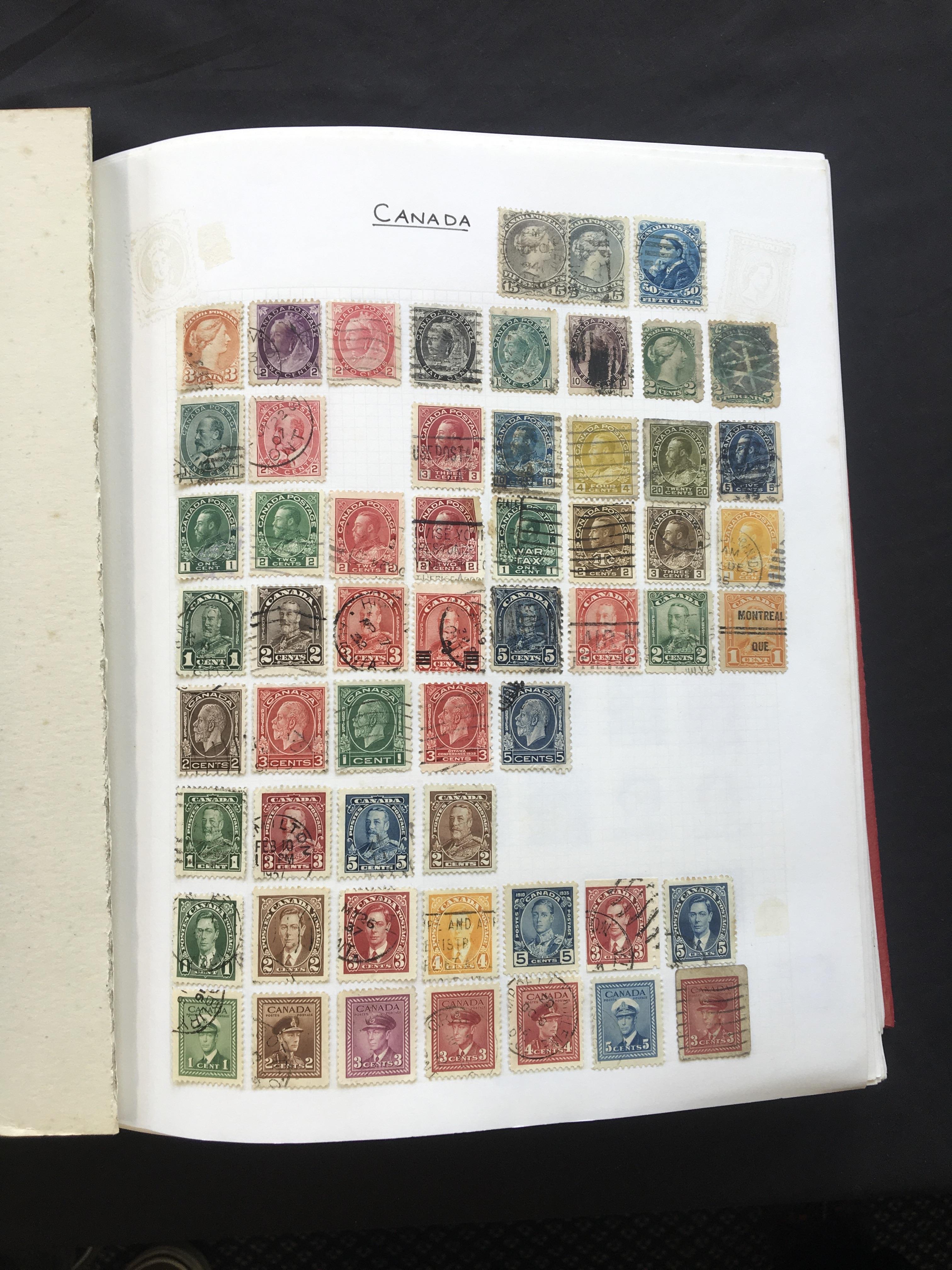 A six volume collection in loose leaf albums of used Commonwealth stamps, reigns represented. - Image 2 of 3