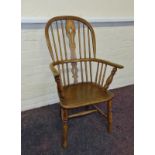 An 18th century Windsor chair. IMPORTANT: Online viewing and bidding only. Collection by appointment
