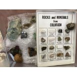 A selection of various rock samples particularly from the Americas. IMPORTANT: Online viewing and