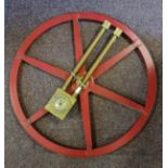 An Elliott Bros London part surveyors wheel. IMPORTANT: Online viewing and bidding only.