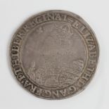 An Elizabeth I silver crown, seventh issue, '1' Tower mintmark for 1601-1602, approx. diameter 4.