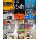 Twenty various LP records to include The Kinks, Buzzcocks Frankie Miller, David Johanson and New