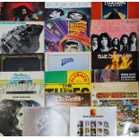 Twenty various LP records to include The Undertones, Jeff Beck, The Tubes and The Byrds.