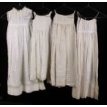 Eight early 20th Century babies and children's robes, dresses, etc. (8)