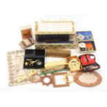 A collection of 20th Century sewing and crafting tools, etc. (qty) From the estateof a European