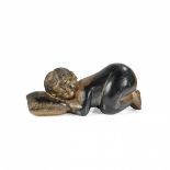 Cuscino in forma di bimbo dormiente - Pillow in the form of a sleeping baby