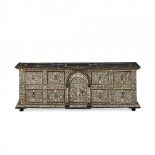 GRANDE MONETIERE DA TAVOLO XVII secolo - Large table coin cabinet 17th Century