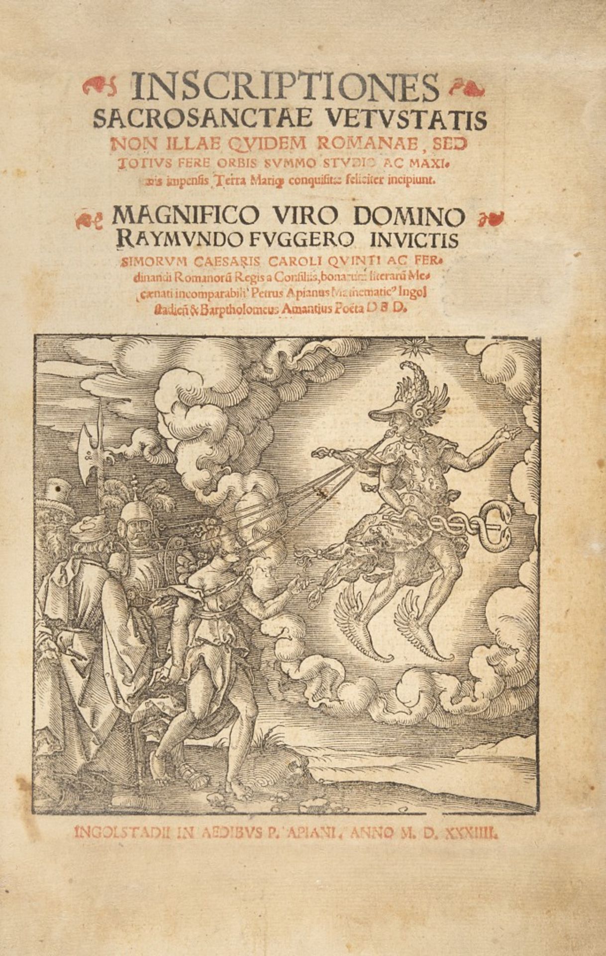 Apiano, Pietro Inscriptiones sacrosanctae vetustatis.  - Bild 2 aus 6