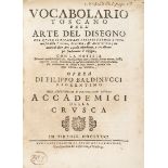 Baldinucci, Filippo Vocabolario toscano dell’arte del disegno.