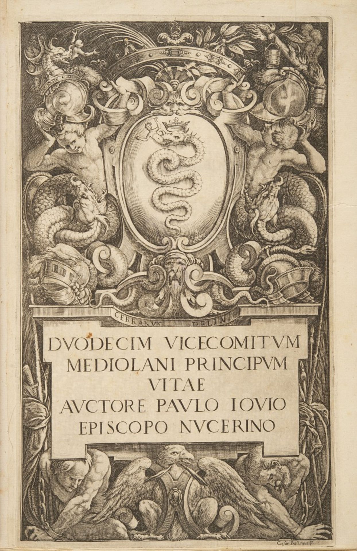 Giovio, Paolo Duodecim Vicecomitum Mediolani principum vitae. 