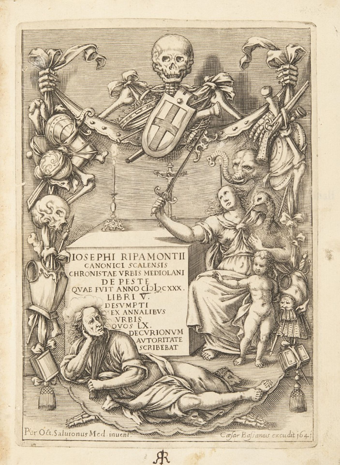 Ripamonti, Giuseppe De peste quae fuit anno 1630 libri V. 