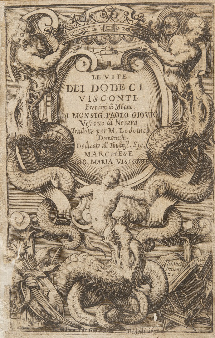 Giovio, Paolo Le vite dei dodeci Visconti.