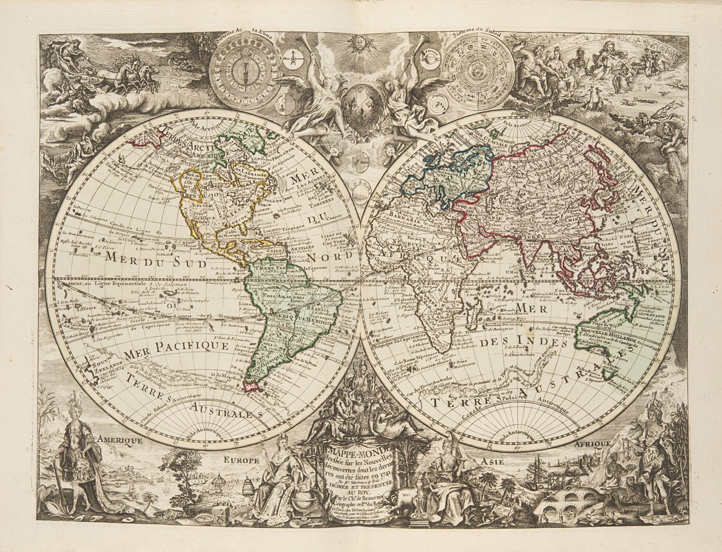 Brion de La Tour, Louis Atlas ecclésiastique comprenant tous les évêchés des quatre parties du monde