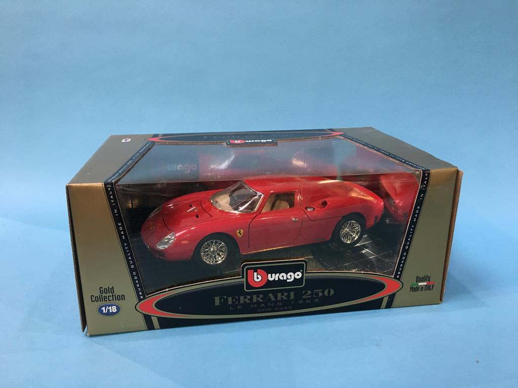 Five Burago 1:18 scale Die Cast cars - Image 5 of 6