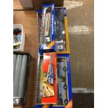 Six Corgi commercial vehicles, Die Cast models Super Haulers etc.