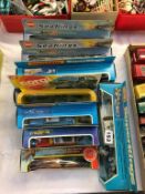 Four Matchbox Super King models K-16, K-66, K-67, K-78, two Matchbox Sea King Superfast K307,